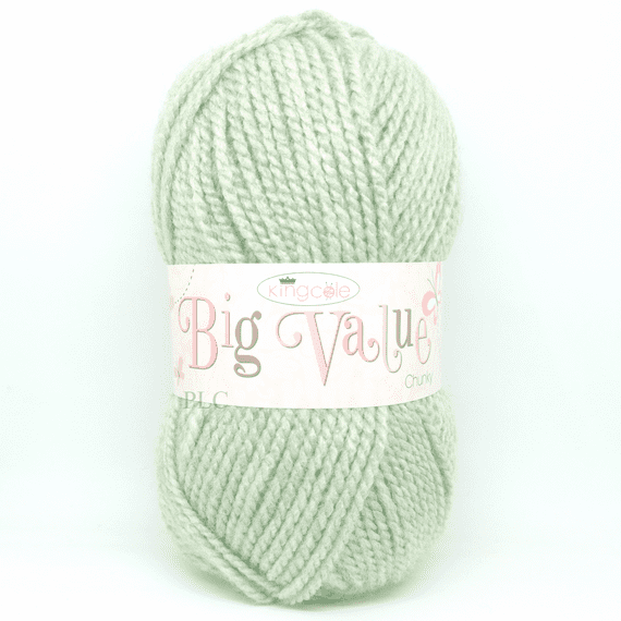 King Cole Big Value Chunky Yarn 3489 Basil