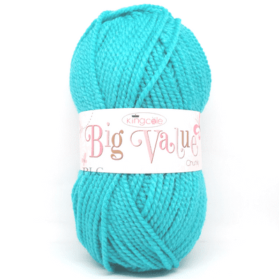 King Cole Big Value Chunky Yarn 3493 Sea Breeze