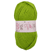 King Cole Big Value Chunky Yarn 548 Moss Green