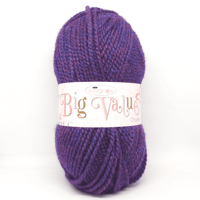 King Cole Big Value Chunky Yarn 556 Heather