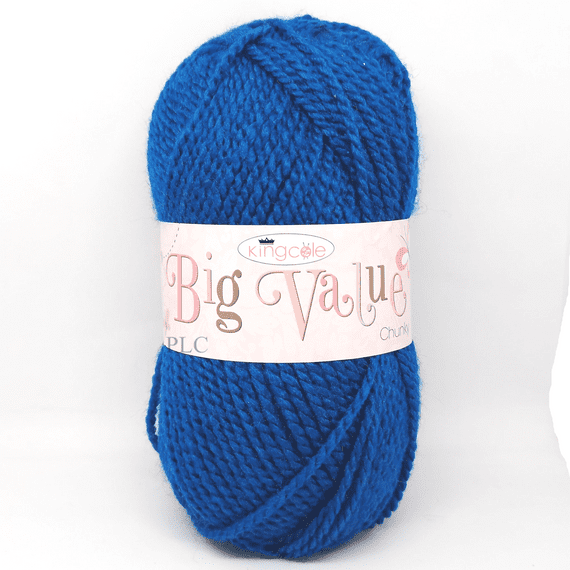 King Cole Big Value Chunky Yarn 559 Blue Heaven