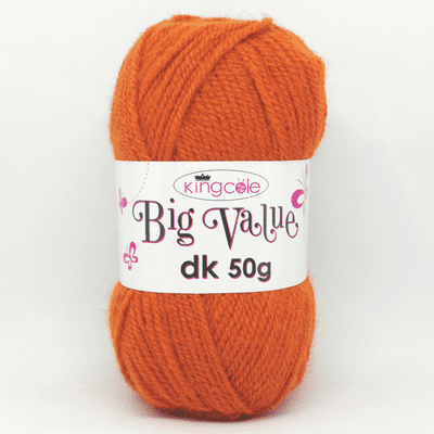 King Cole Big Value dk 50g 3443 Rust