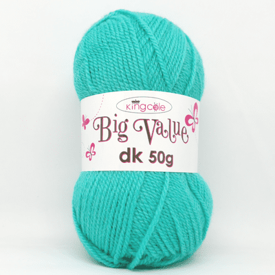 King Cole Big Value dk 50g 4046 Jade
