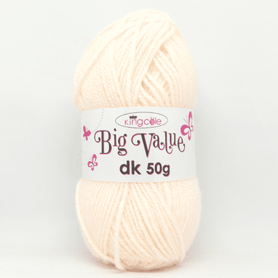 King Cole Big Value dk 50g 4058 Blush