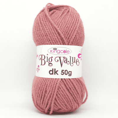 King Cole Big Value dk 50g 4092 Clay