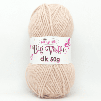 King Cole Big Value dk 50g 4094 Porcelain