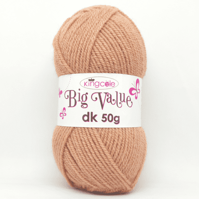 King Cole Big Value dk 50g Yarn 4093 Cameo