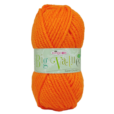 King Cole Big Value Super Chunky 144 Orange
