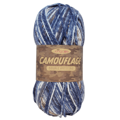 King Cole Camouflage DK Yarn 5360 Midnight