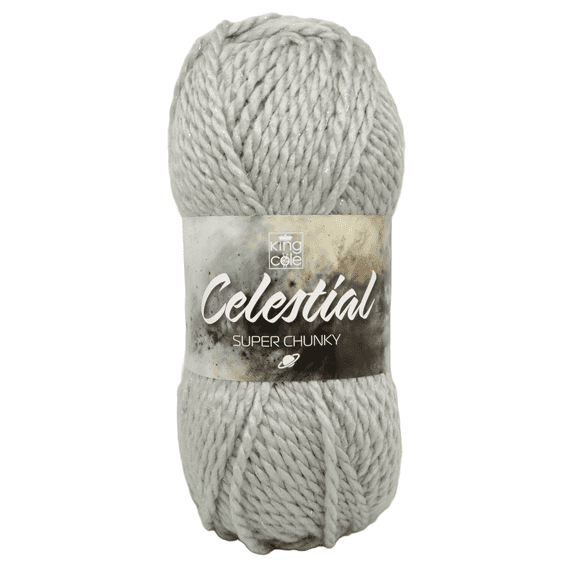 King Cole Celestial Super Chunky 5622 Moonlight Grey REDUCED
