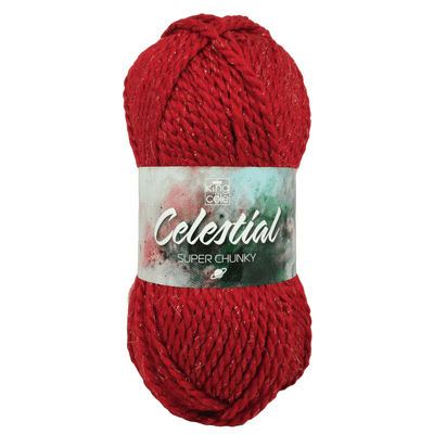 King Cole Celestial Super Chunky 5624 Mars Red REDUCED