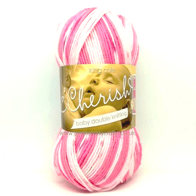 King Cole Cherish DK Baby Yarn 1885 Raspberry
