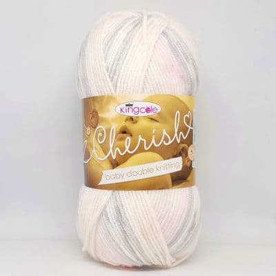 King Cole Cherish DK Baby Yarn 3510 Powder Pink