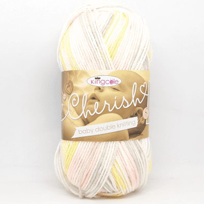 King Cole Cherish DK Baby Yarn 3722 Lemon Pie