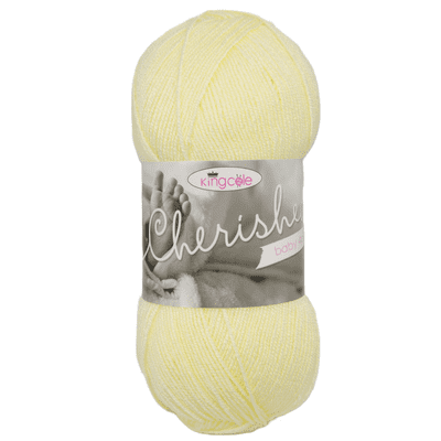 King Cole Cherished 4 Ply Baby Yarn 5082 Lemon