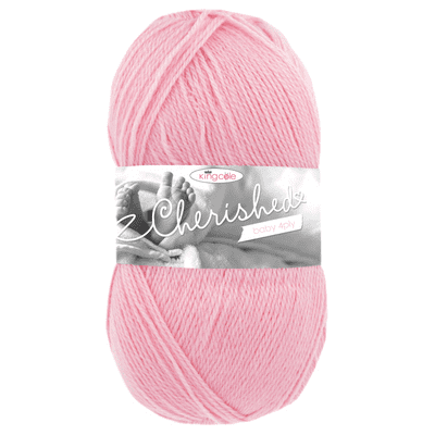 King Cole Cherished 4 Ply Baby Yarn 5085 Pale Pink