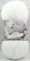 King Cole Cherished DK Yarn 1410 White