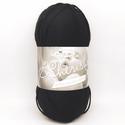 King Cole Cherished DK Yarn 1411 Black