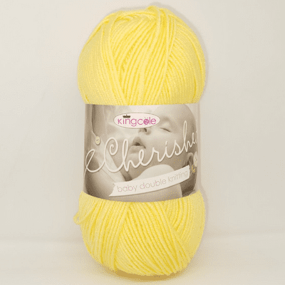King Cole Cherished DK Yarn 3540 Sunshine Yellow