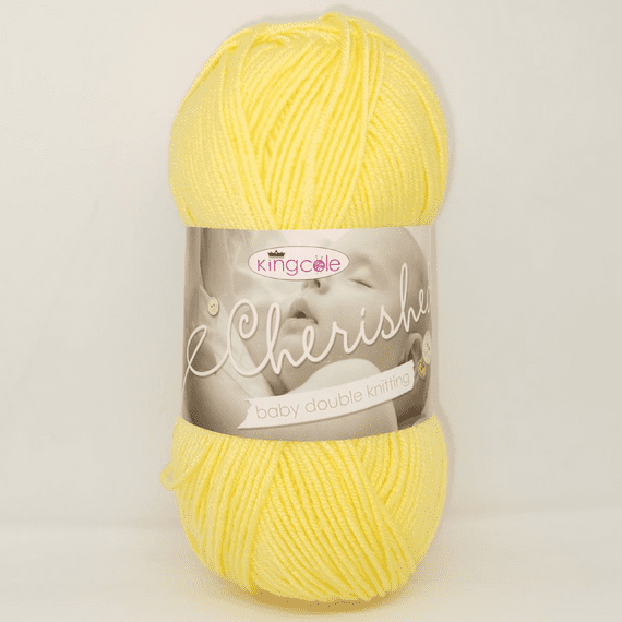 King Cole Cherished DK Yarn 3540 Sunshine Yellow