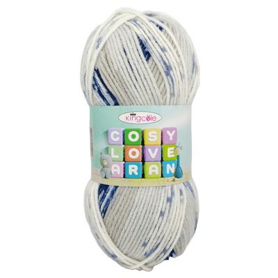 King Cole Cosy Love Aran Baby Yarn 5165 Cosy Navy