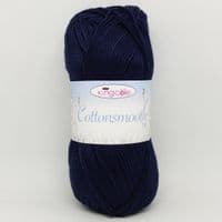 King Cole Cottonsmooth DK Yarn 3528 Navy