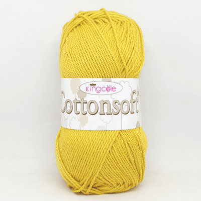 King Cole Cottonsoft DK 3461 Antique Gold