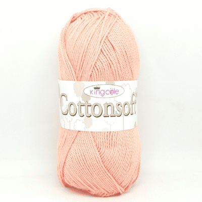 King Cole Cottonsoft DK Yarn 1850 Apricot