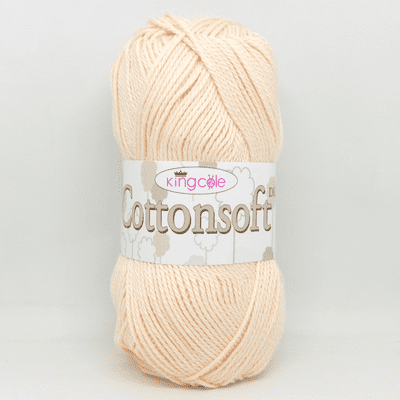 King Cole Cottonsoft DK Yarn 1932 Powder