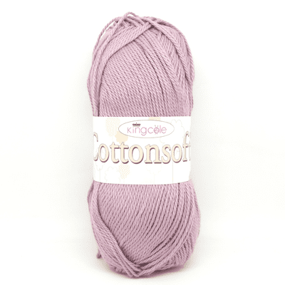 King Cole Cottonsoft DK Yarn 3213 Mulberry DISCONTINUED