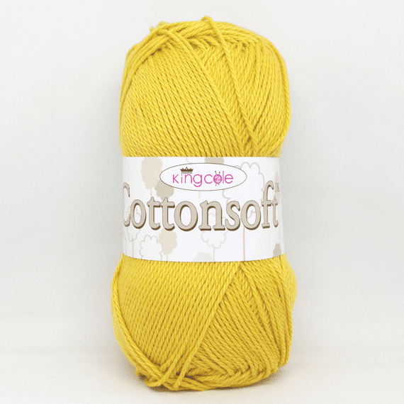 King Cole Cottonsoft DK Yarn 3461 Antique Gold