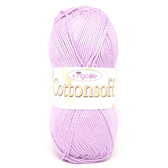 King Cole Cottonsoft DK Yarn 3463 Iris