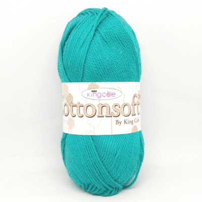 King Cole Cottonsoft DK Yarn 781 Jade
