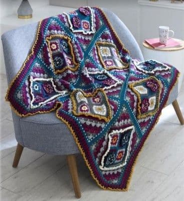 King Cole Crochet Along Flowers in the Window Free Download