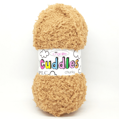King Cole Cuddles Chunky Yarn 300 Teddy Brown