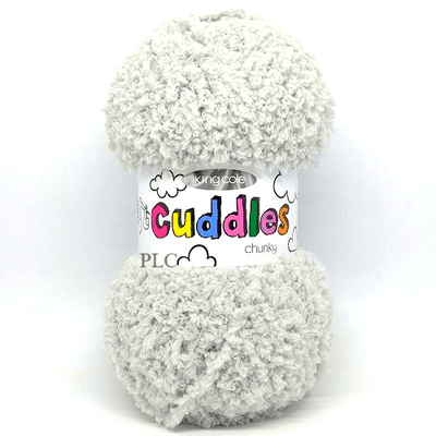 King Cole Cuddles Chunky Yarn 3141 Silver