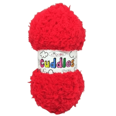 King Cole Cuddles Chunky Yarn 3367 Poppy Red