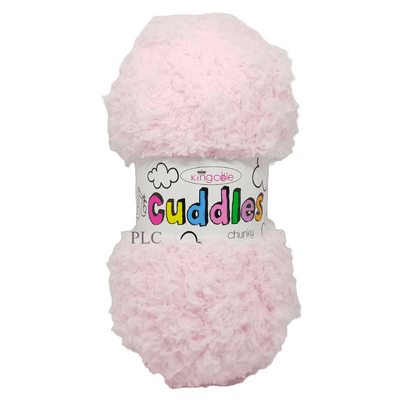 King Cole Cuddles Chunky Yarn 351 Pink Pale