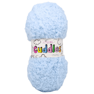 King Cole Cuddles Chunky Yarn 352 Sky Blue