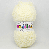 King Cole Cuddles Chunky Yarn 353 Cream