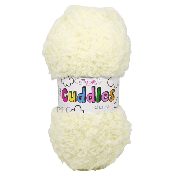 King Cole Cuddles Chunky Yarn 353 Cream