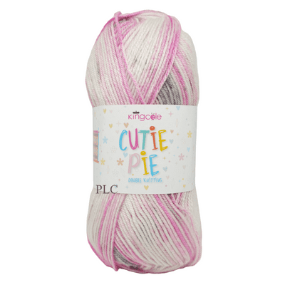 King Cole Cutie Pie DK Baby Yarn 5387 Raspberry Pie