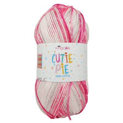 King Cole Cutie Pie DK Baby Yarn 5390 Strawberry Pie