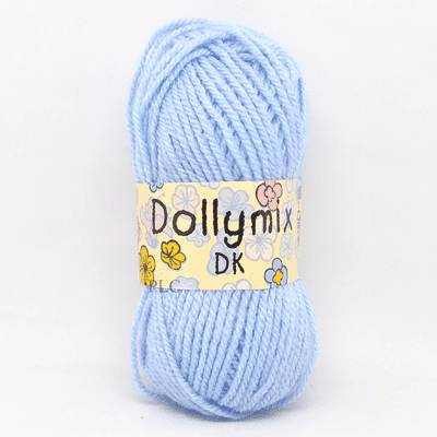 King Cole Dollymix DK Yarn 05 Sky Blue