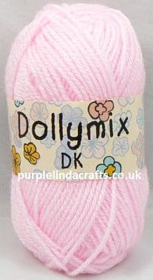 King Cole Dollymix DK Yarn 06 Pink