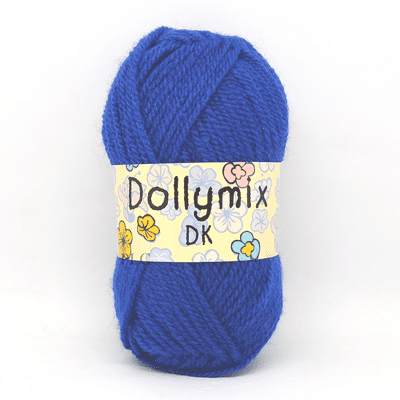 King Cole Dollymix DK Yarn 21 Royal Blue
