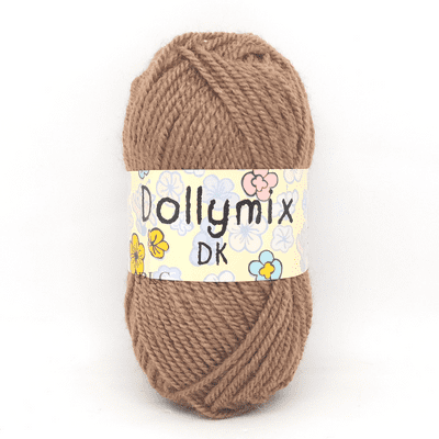 King Cole Dollymix DK Yarn 37 Taupe Brown