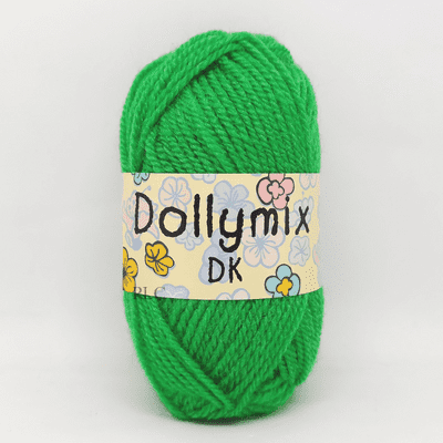 King Cole Dollymix DK Yarn 39 Shamrock Green