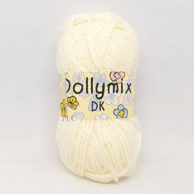 King Cole Dollymix DK Yarn 46 Natural (Cream)