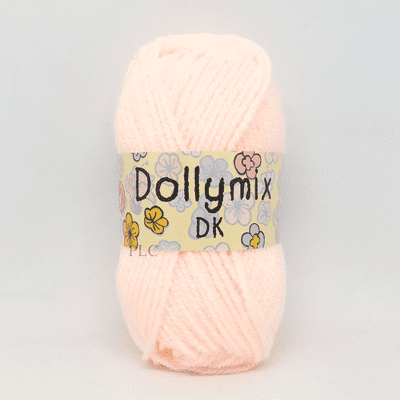 King Cole Dollymix DK Yarn 59 Peach